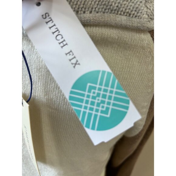 NWT 41 Hawthorn Stitchfix Nio Pullover Sweater Womens Size M Soft Off-white - Picture 7 of 10